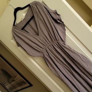 grade and gather dress with pockets
